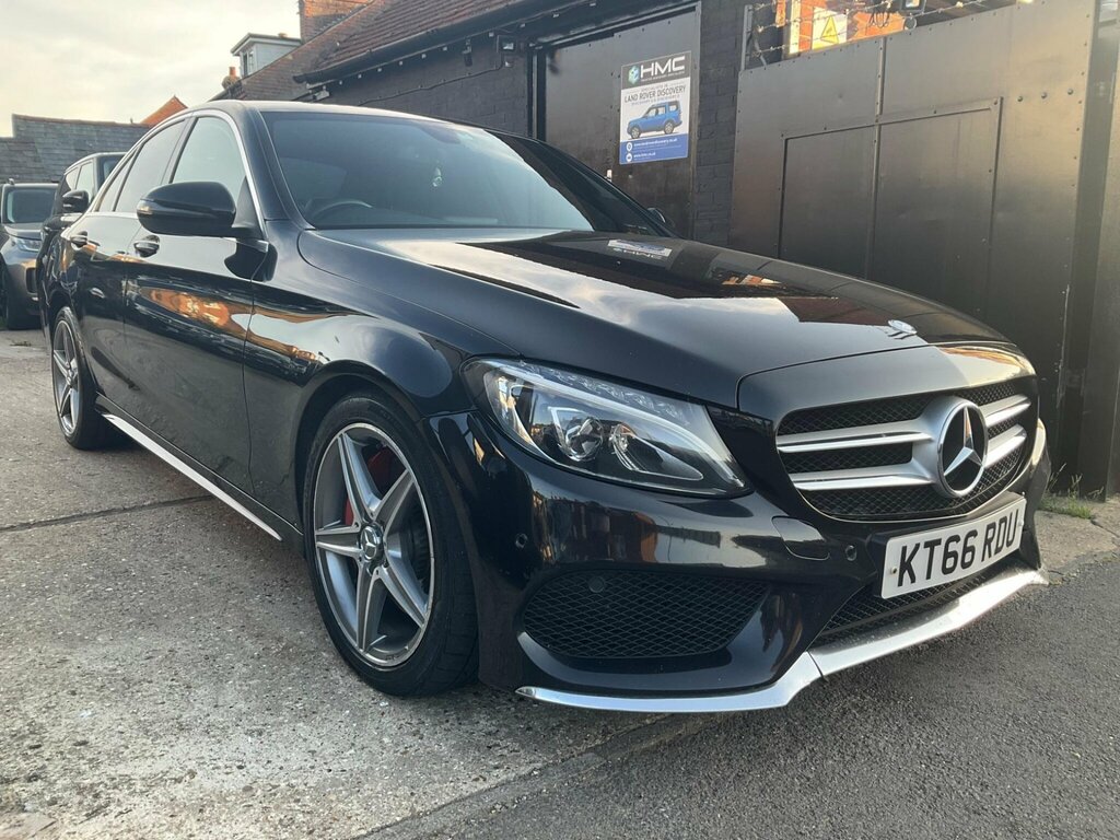 Mercedes-Benz C Class 2.1 C300dh Amg Line G-tronic Euro 6 Ss Black