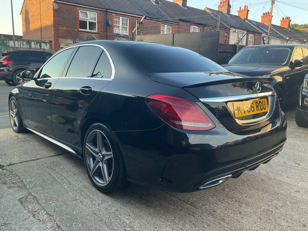 Mercedes-Benz C Class 2.1 C300dh Amg Line G-tronic Euro 6 Ss Black #6