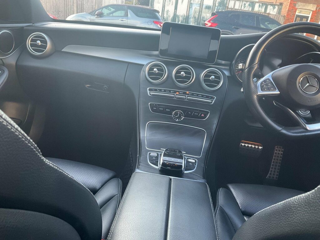 Mercedes-Benz C Class Amg Line White #33