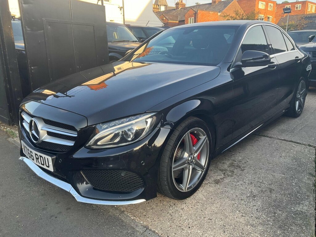 Mercedes-Benz C Class Amg Line White #17
