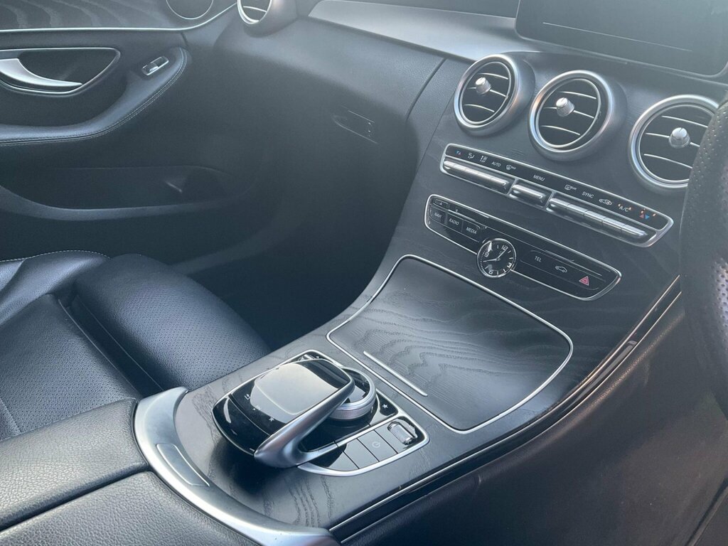 Mercedes-Benz C Class Amg Line White #11