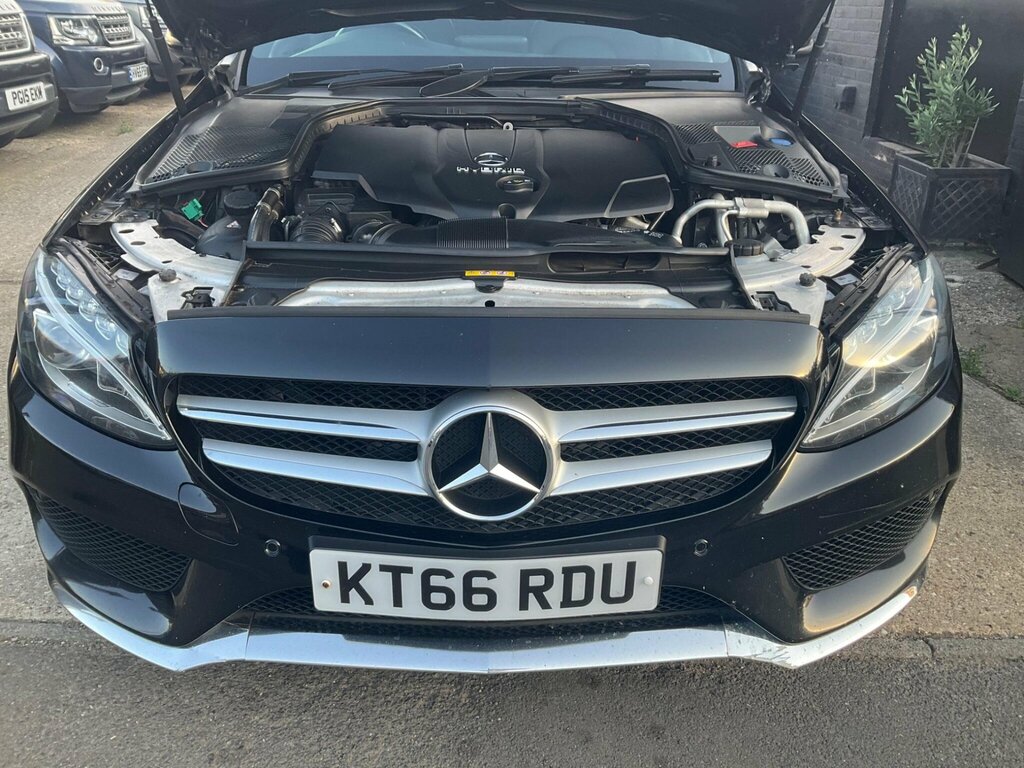 Mercedes-Benz C Class Amg Line White #45