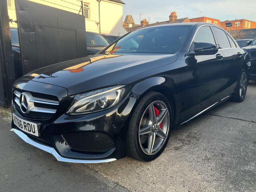 Mercedes-Benz C Class 2.1 C300dh Amg Line G-tronic Euro 6 Ss Black #3