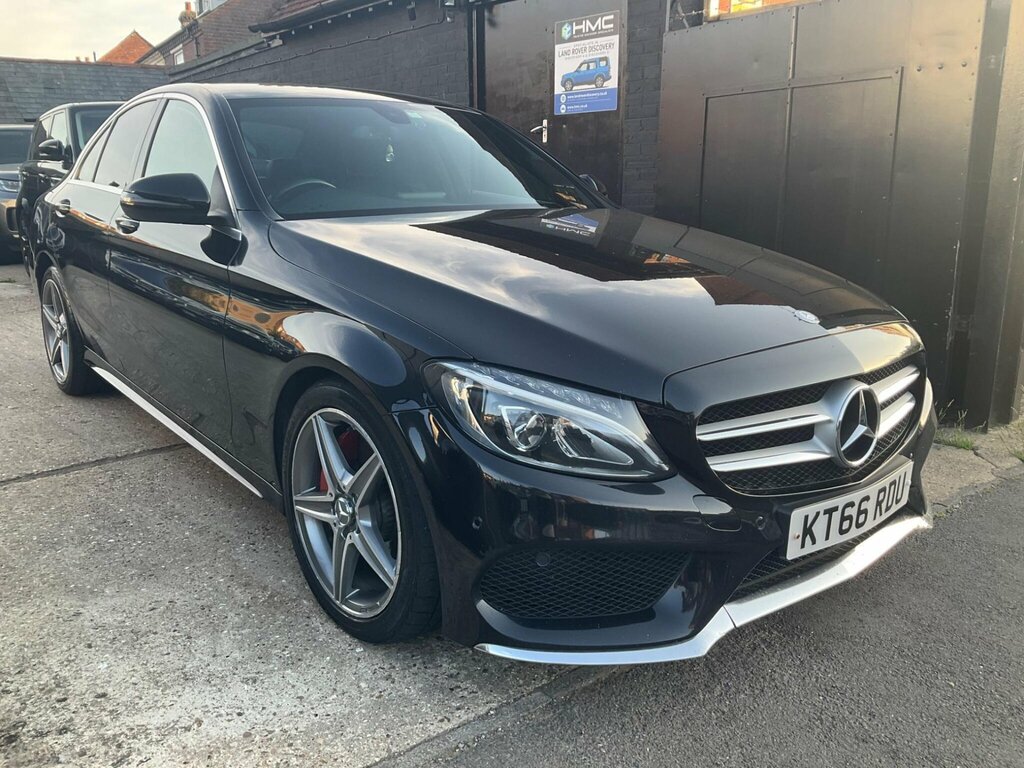 Mercedes-Benz C Class Amg Line White #32