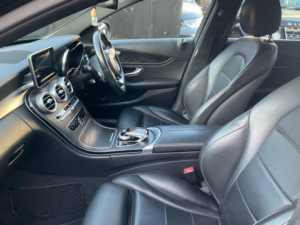Mercedes-Benz C Class 2.1 C300dh Amg Line G-tronic Euro 6 Ss Black #4