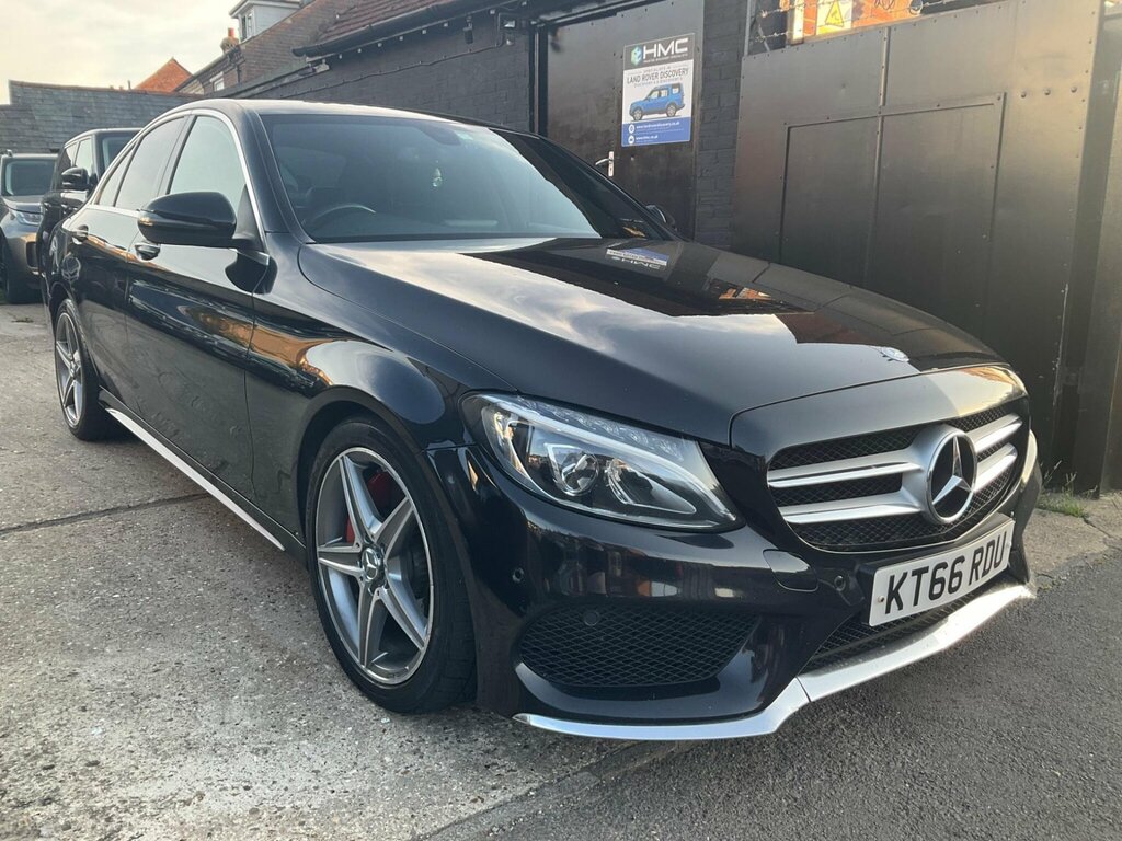 Mercedes-Benz C Class Amg Line White #23