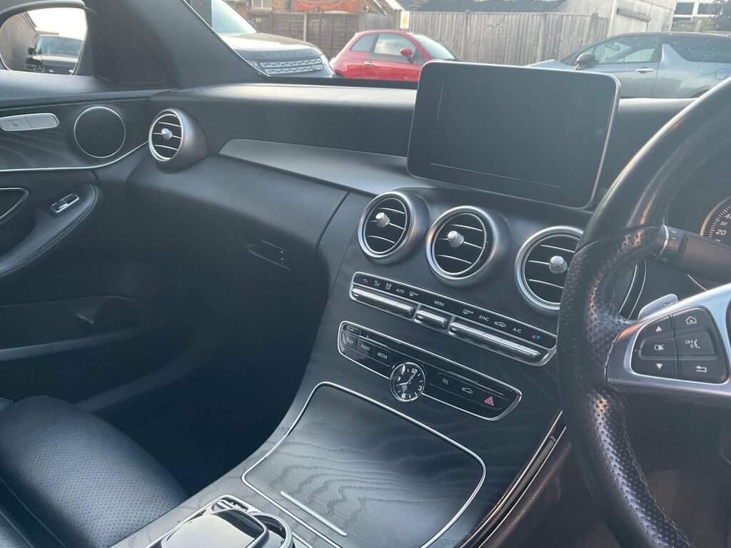 Mercedes-Benz C Class Amg Line White #31
