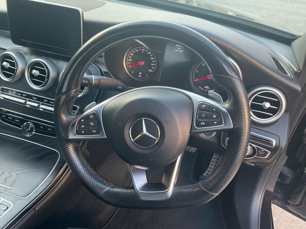 Mercedes-Benz C Class Amg Line White #39