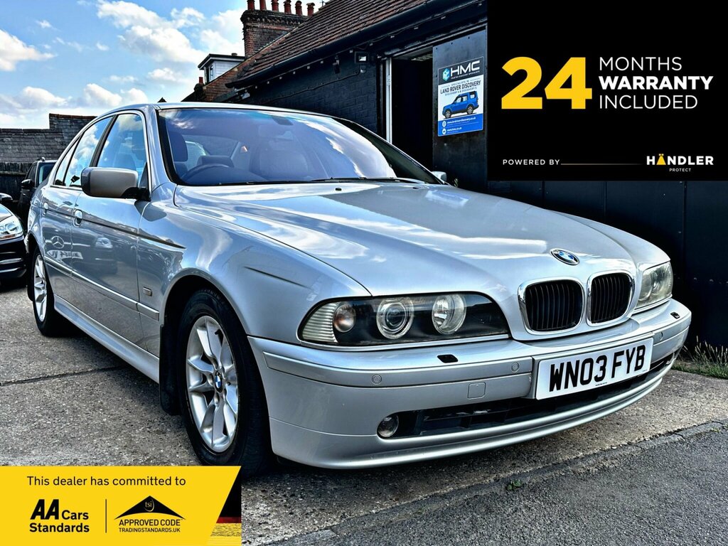BMW 5 Series 2.9 530D Se Silver