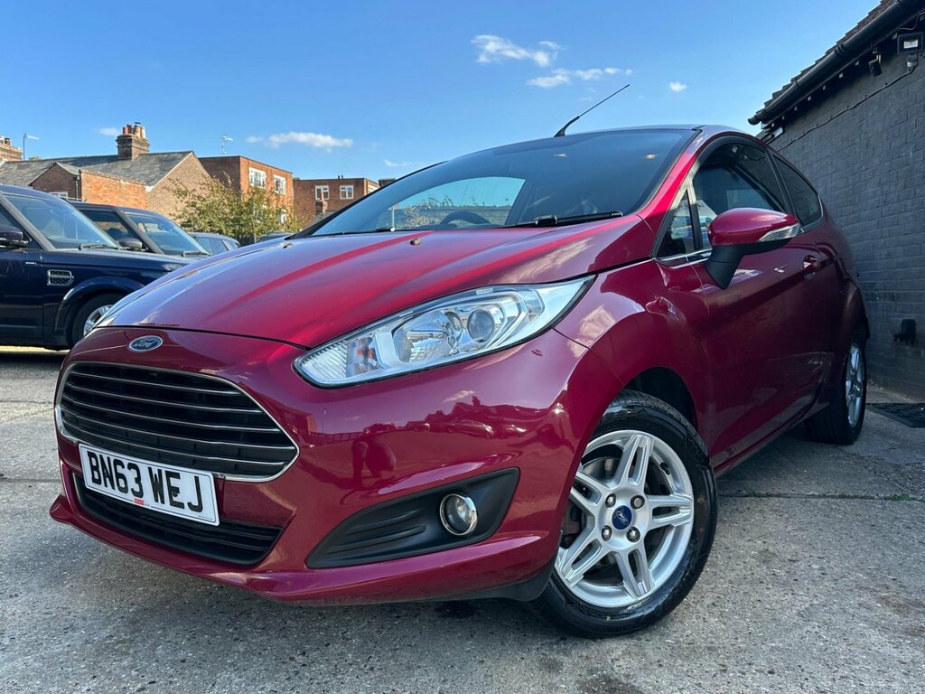 Ford Fiesta 1.0 Zetec Euro 5 Ss Red #4
