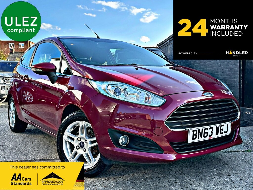 Ford Fiesta 1.0 Zetec Euro 5 Ss Red