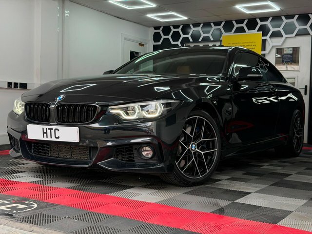 BMW 4 Series 430D M Sport Black #3