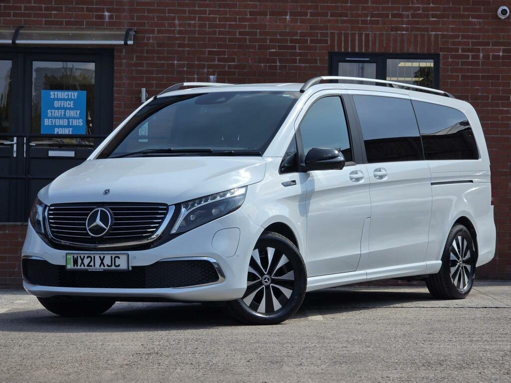 Mercedes-Benz EQV Mpv White #5