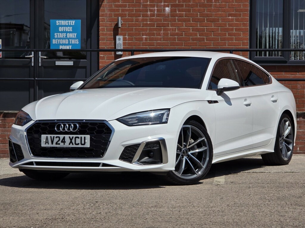 Audi A5 2.0 Tfsi 40 S Line AV24XCU White #5
