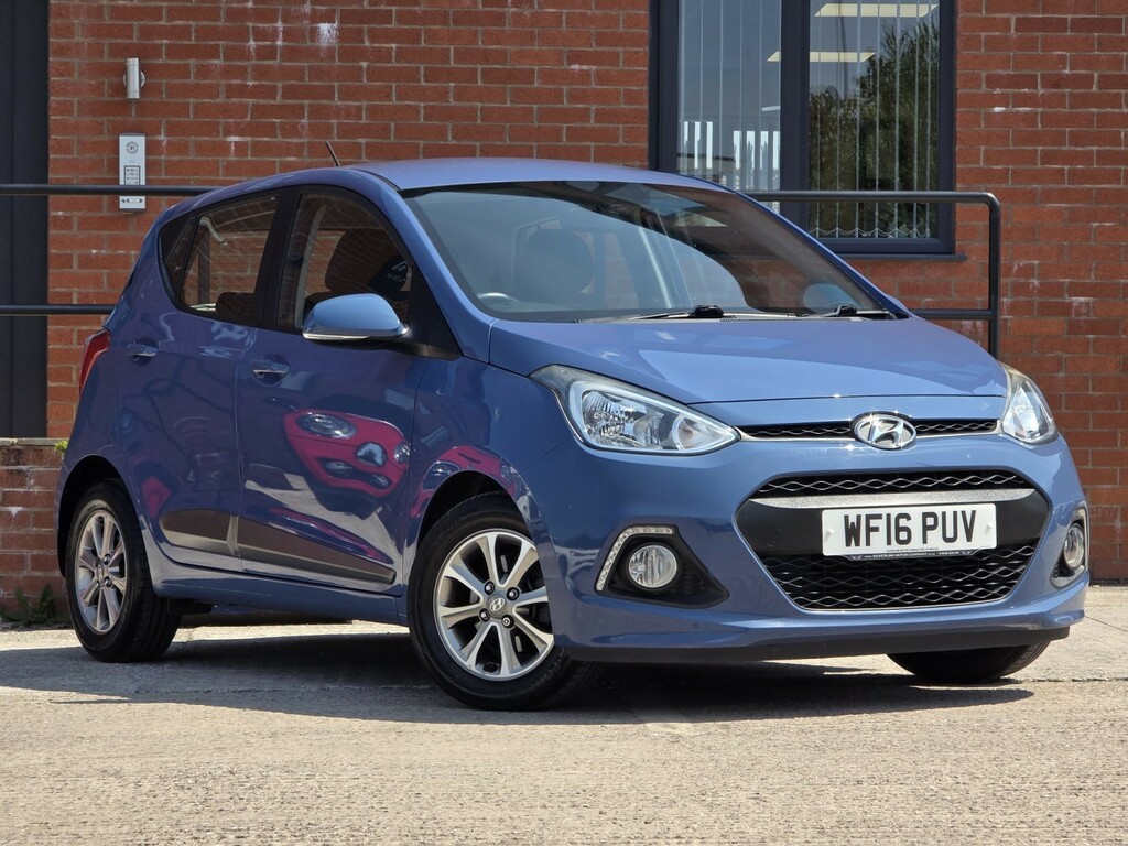 Hyundai I10 1.2 I10 Prem 1.2 At Blue Intss Blue