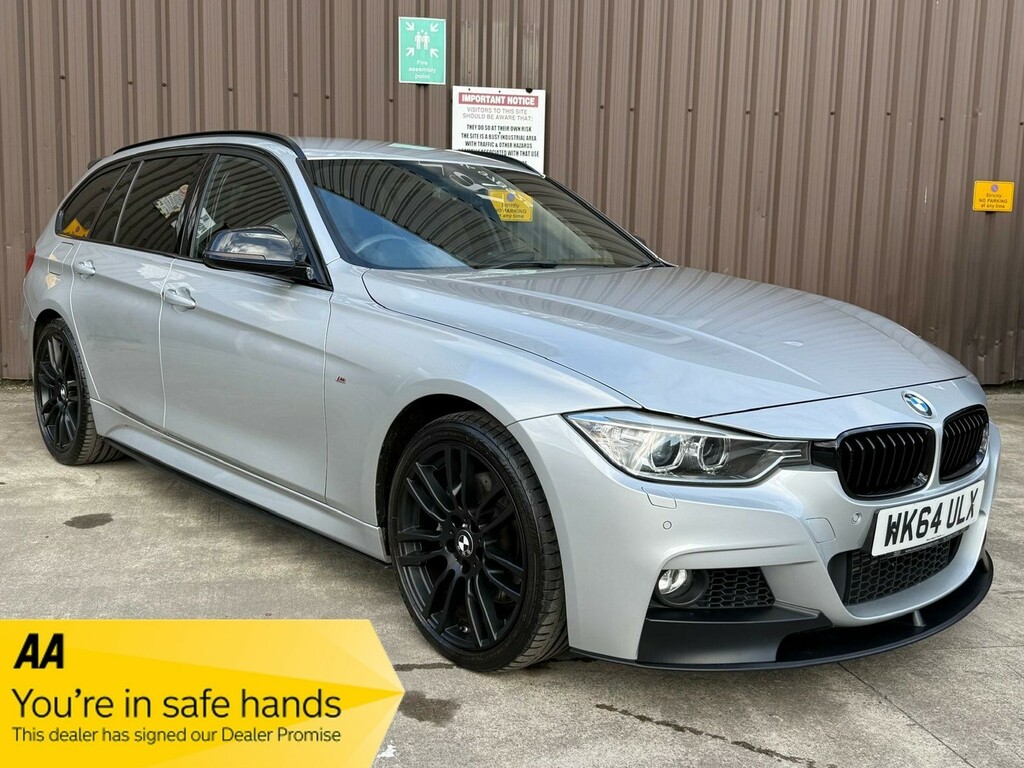 BMW 3 Series 3.0 335D Xdrive M Sport Touring WK64ULX Silver