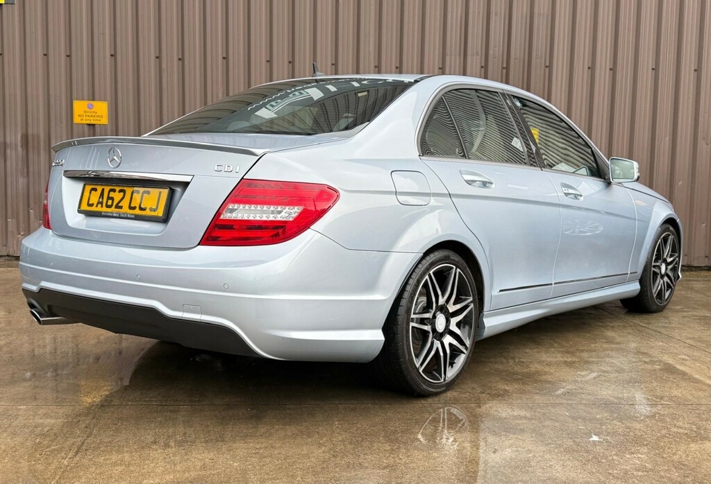 Mercedes-Benz C Class 2.1 C220 Cdi Blueefficiency Amg Sport Plus Silver #4