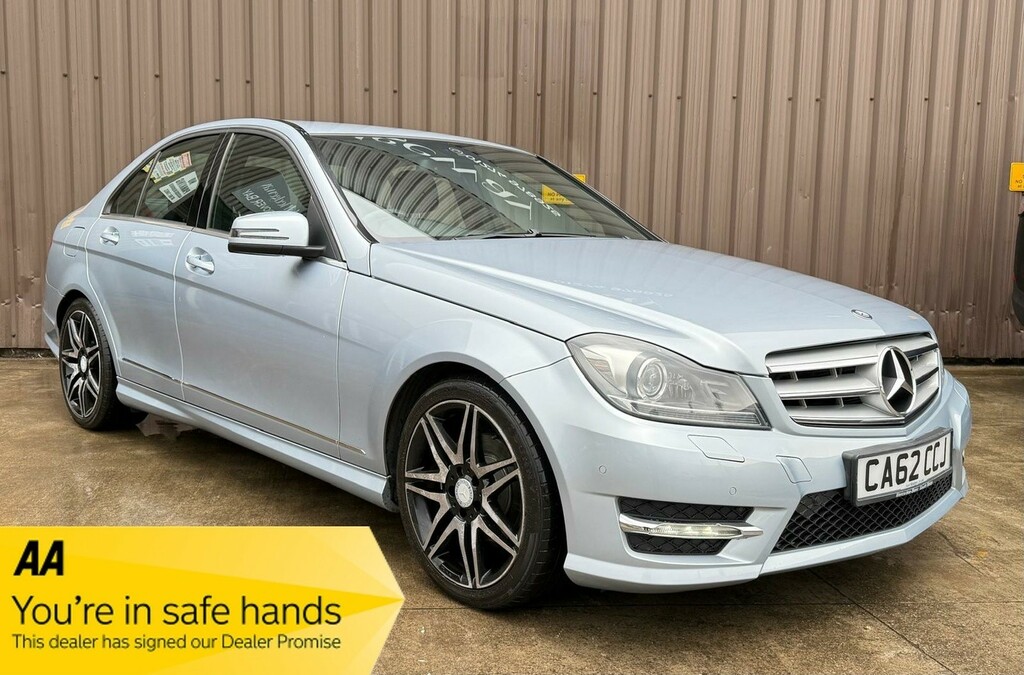 Mercedes-Benz C Class 2.1 C220 Cdi Blueefficiency Amg Sport Plus Silver