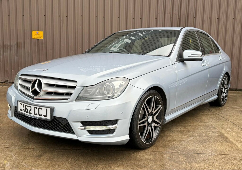 Mercedes-Benz C Class 2.1 C220 Cdi Blueefficiency Amg Sport Plus Silver #2
