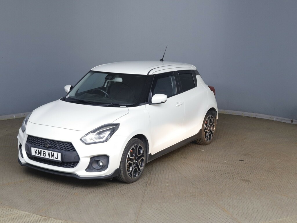 Suzuki Swift 1.4 Boosterjet Sport KM18VMJ White #3