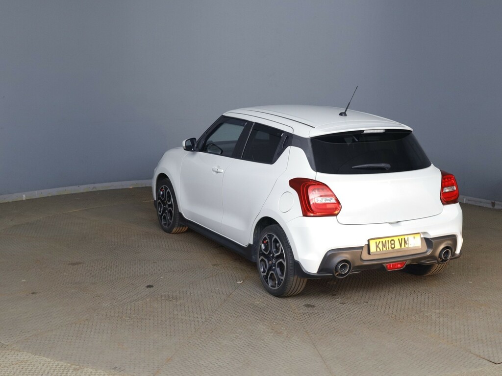 Suzuki Swift 1.4 Boosterjet Sport KM18VMJ White #4