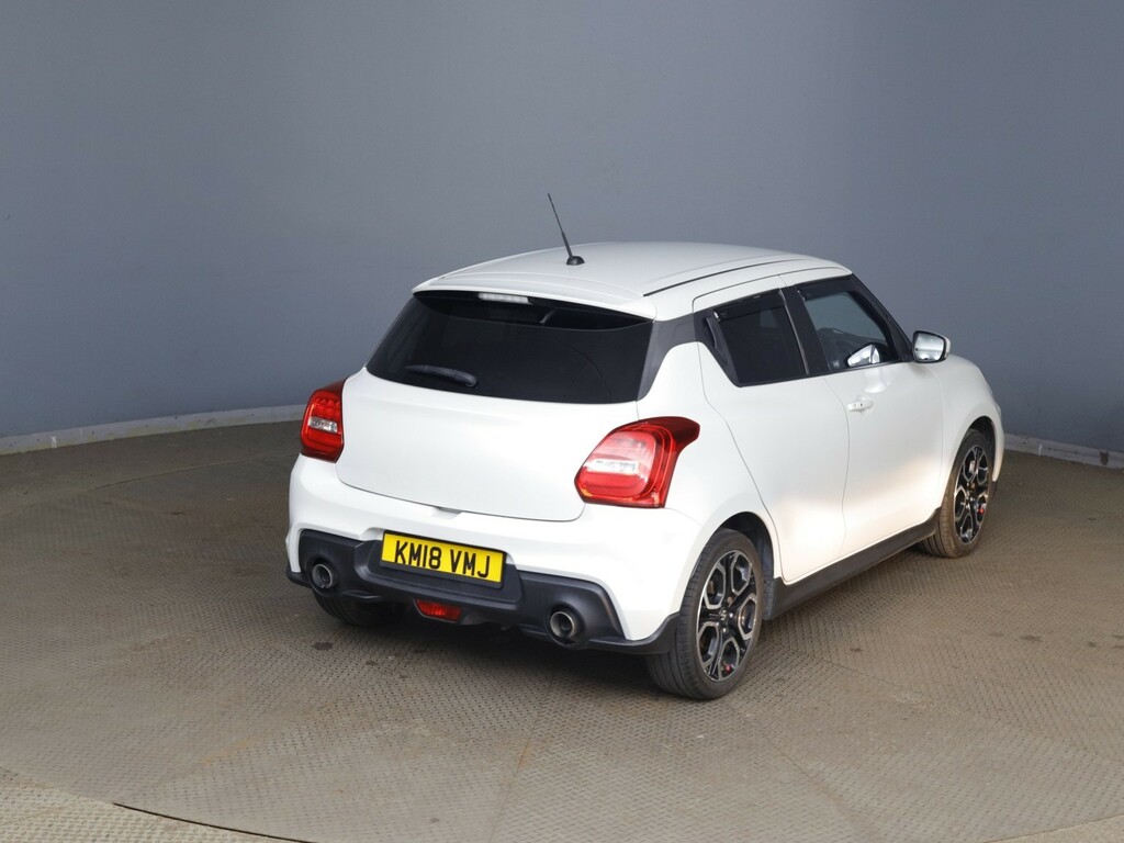 Suzuki Swift 1.4 Boosterjet Sport KM18VMJ White #6