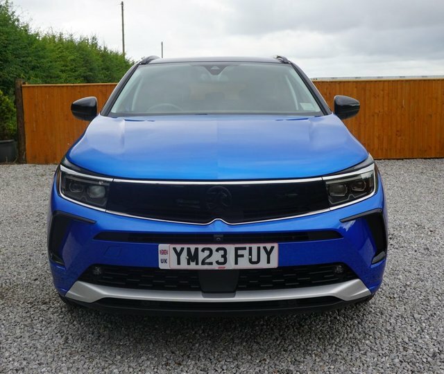 Vauxhall Grandland Turbo Ultimate Suv YM23FUY Blue #4
