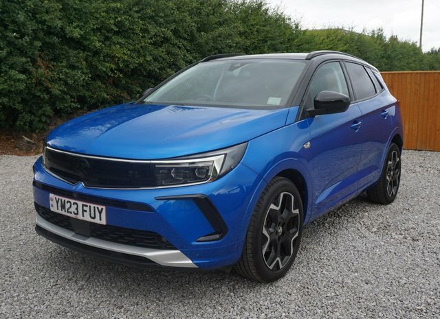 Vauxhall Grandland Turbo Ultimate Suv YM23FUY Blue #6