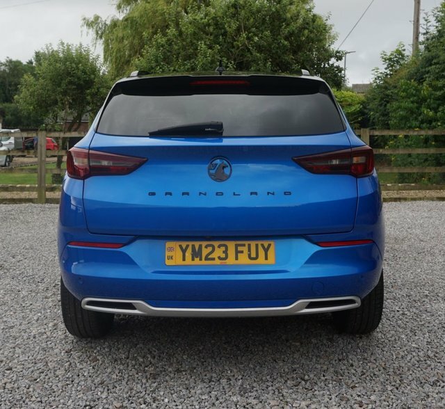 Vauxhall Grandland Turbo Ultimate Suv YM23FUY Blue #5