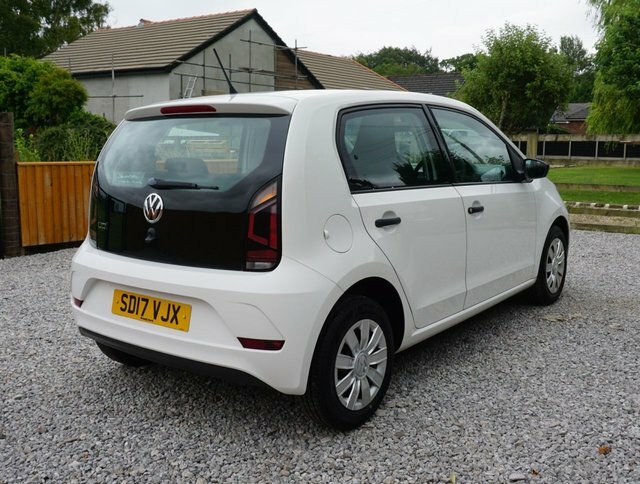 Volkswagen Up Take Up Hatchback White #3