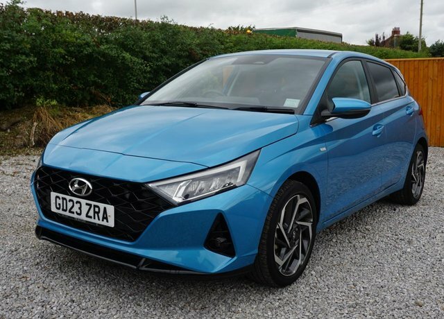 Hyundai I20 T-gdi Mhev Premium Hatchback Blue #3