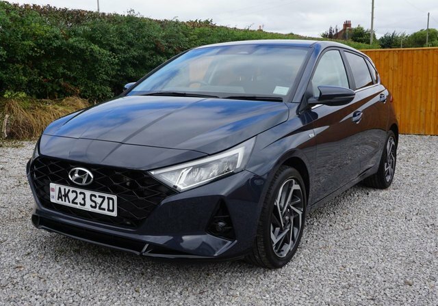 Hyundai I20 T-gdi Mhev Premium Hatchback AK23SZD Grey #3