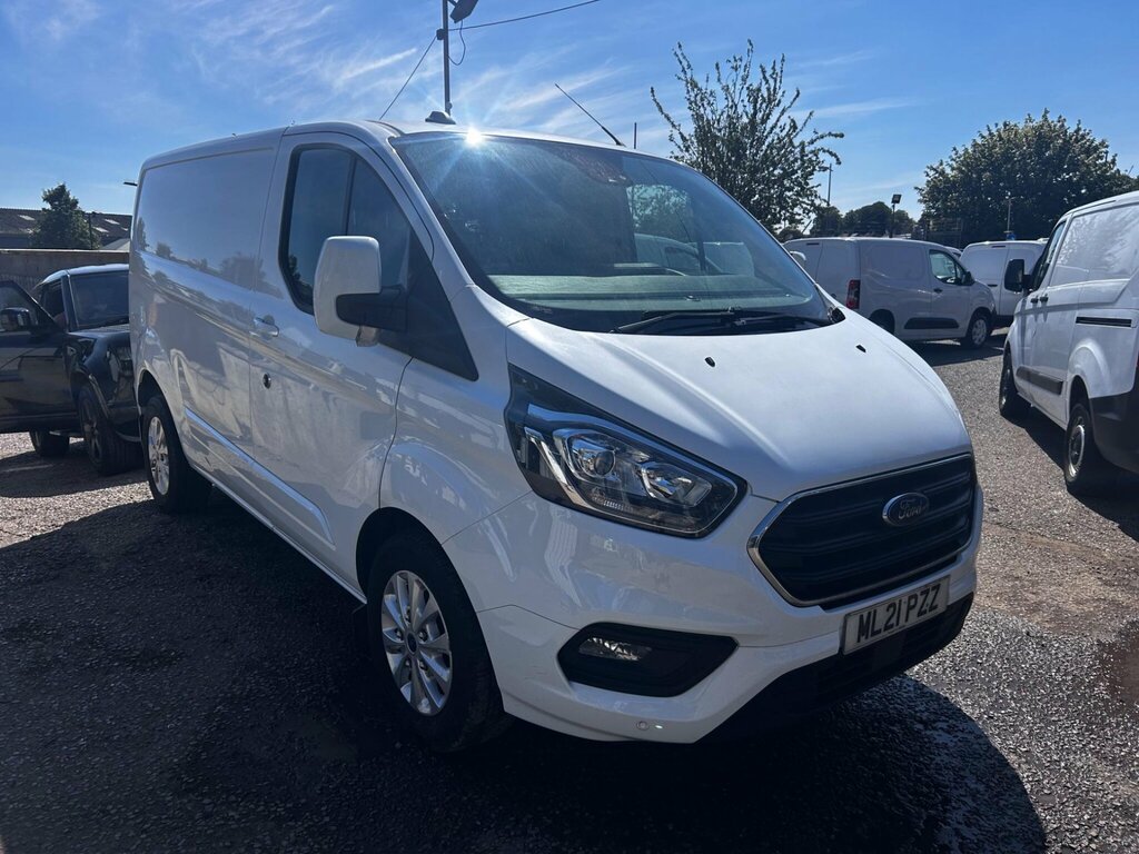 Ford Transit Custom 2.0 280 Ecoblue Limited L1 H1 Euro 6 Ss ML21PZZ White #6