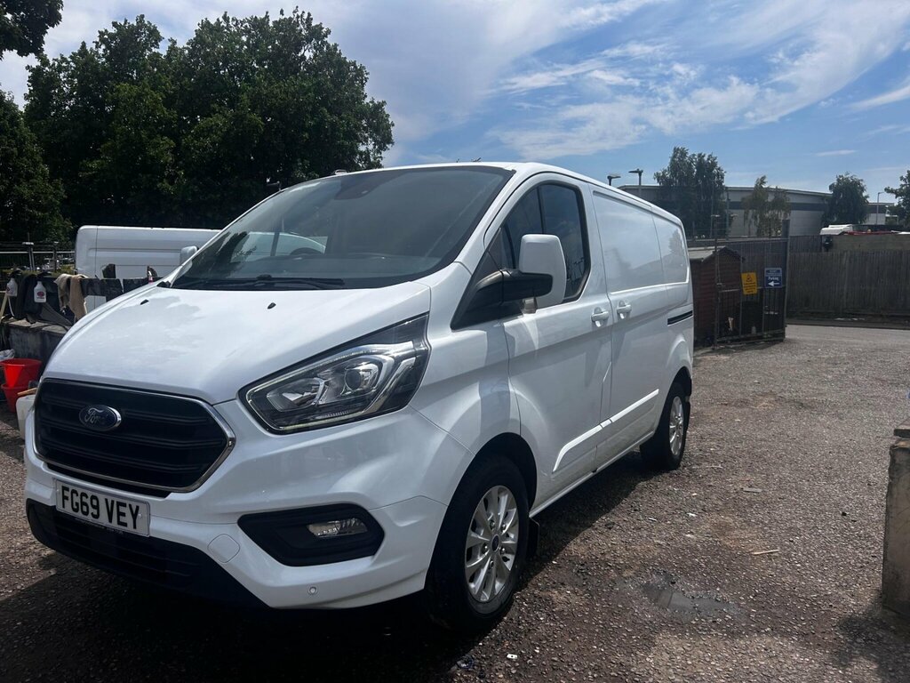 Ford Transit Custom 2.0 300 Ecoblue Limited L1 H1 Euro 6 Ss FG69VEY White #4