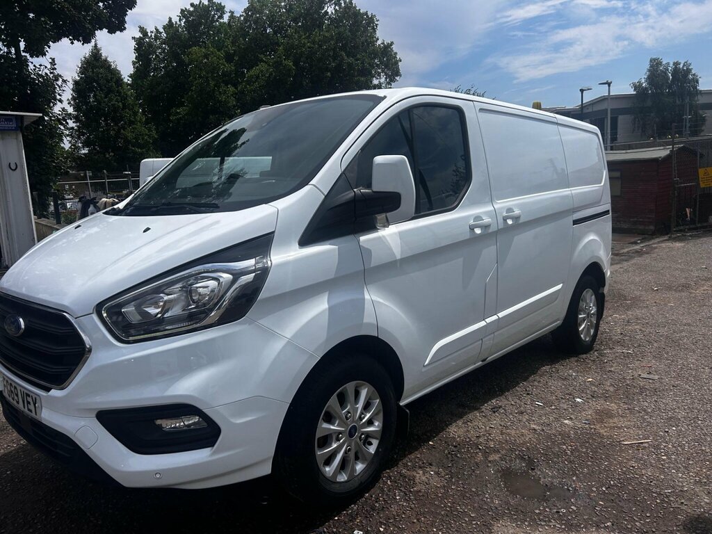 Ford Transit Custom 2.0 300 Ecoblue Limited L1 H1 Euro 6 Ss FG69VEY White #3