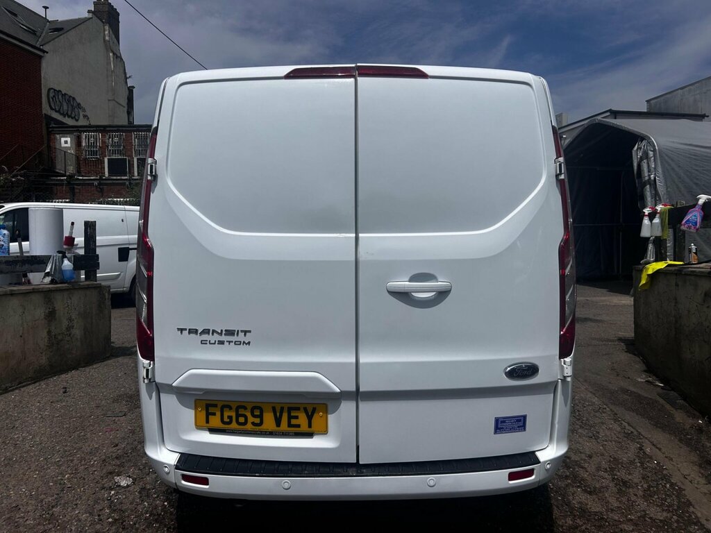 Ford Transit Custom 2.0 300 Ecoblue Limited L1 H1 Euro 6 Ss FG69VEY White #5