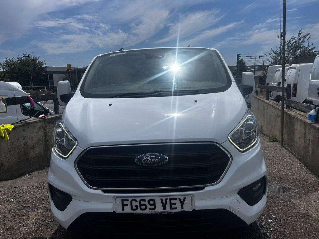 Ford Transit Custom 2.0 300 Ecoblue Limited L1 H1 Euro 6 Ss FG69VEY White #2