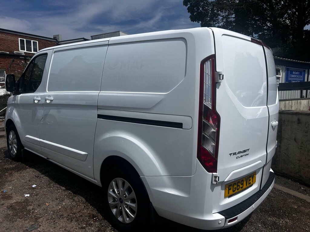 Ford Transit Custom 2.0 300 Ecoblue Limited L1 H1 Euro 6 Ss FG69VEY White #6