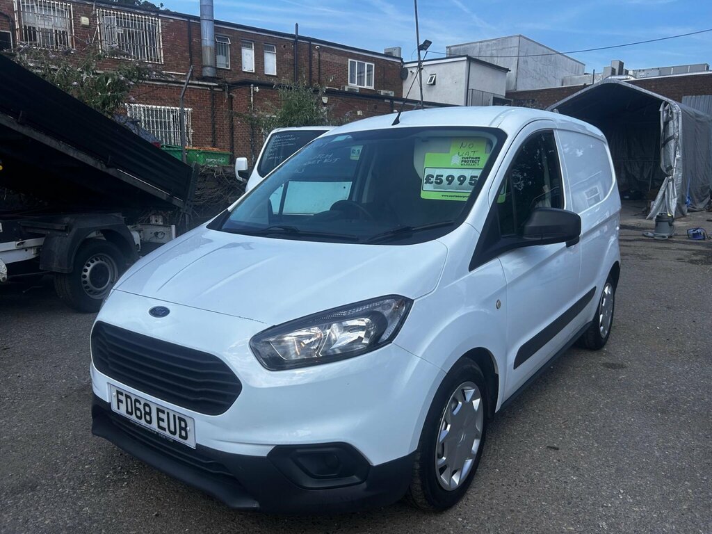 Ford Transit Courier 1.5 Tdci L1 Euro 6 White #4