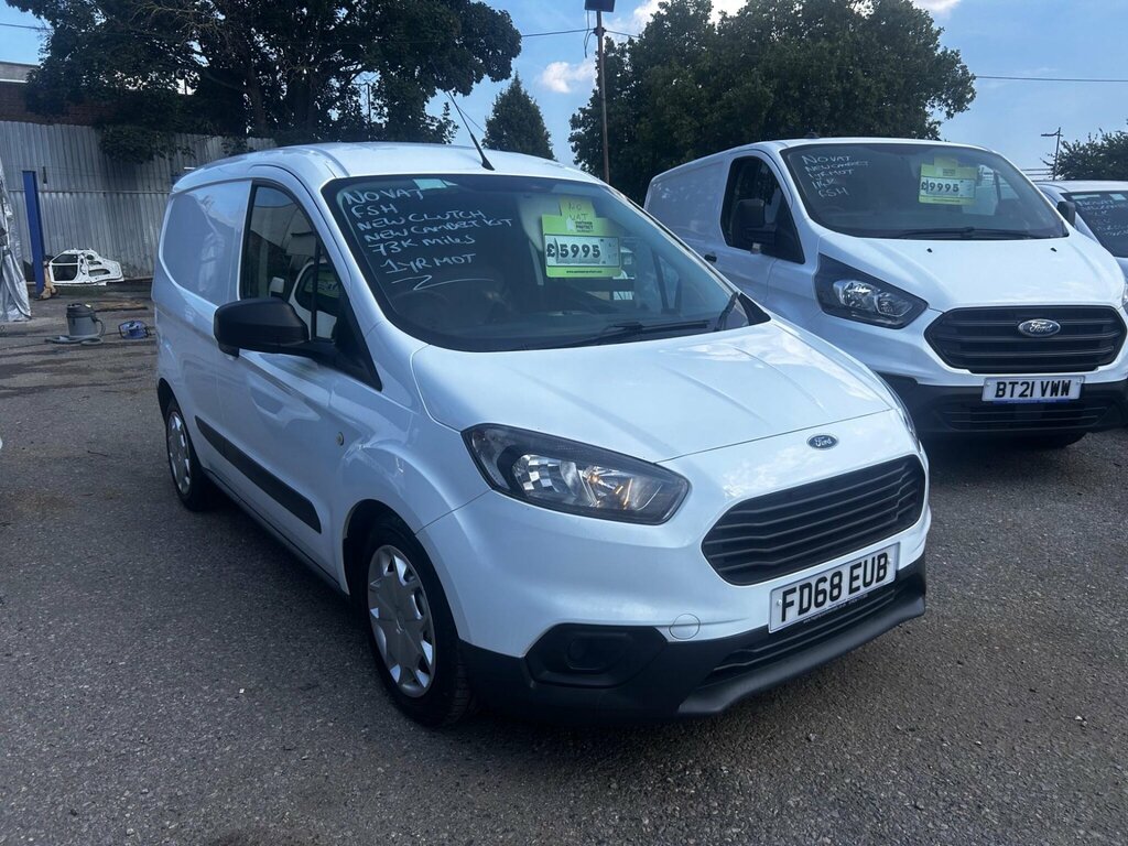 Ford Transit Courier 1.5 Tdci L1 Euro 6 White #3