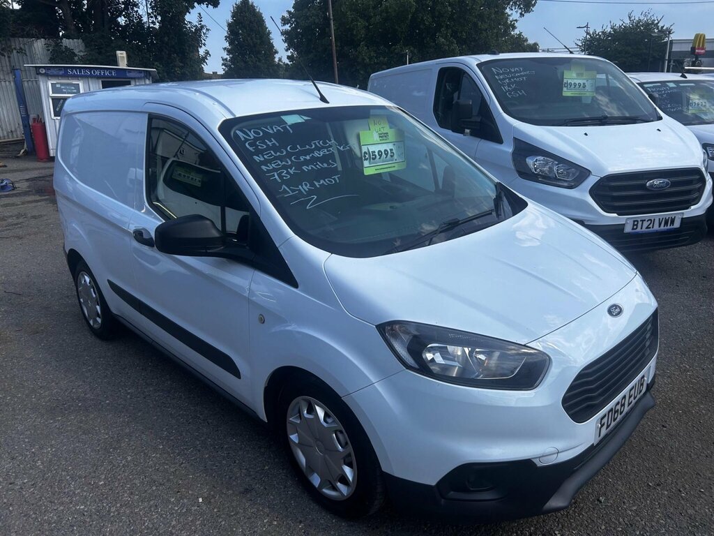 Ford Transit Courier 1.5 Tdci L1 Euro 6 White #6