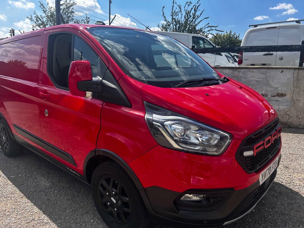 Ford Transit Custom 2.0 300 Ecoblue Trail L1 H1 Euro 6 Ss YM70FOH Red #2
