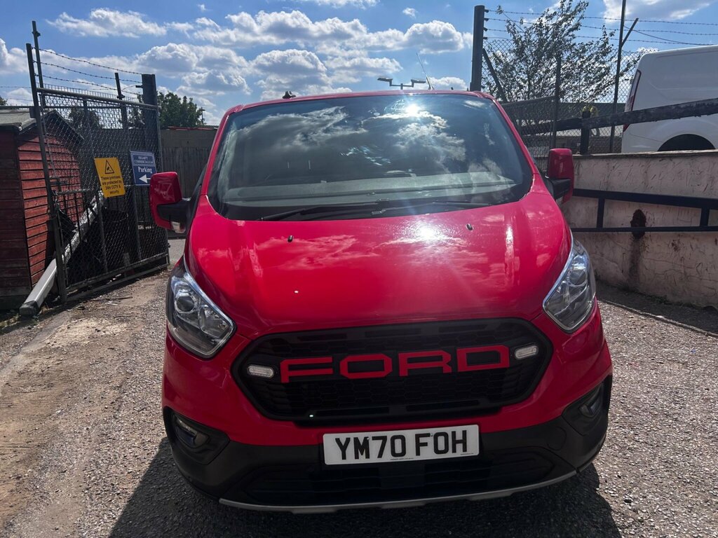 Ford Transit Custom 2.0 300 Ecoblue Trail L1 H1 Euro 6 Ss YM70FOH Red #3