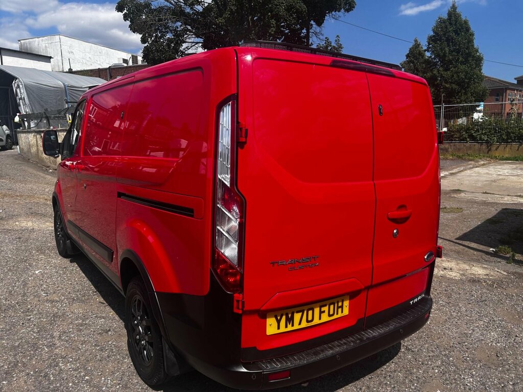 Ford Transit Custom 2.0 300 Ecoblue Trail L1 H1 Euro 6 Ss YM70FOH Red #4