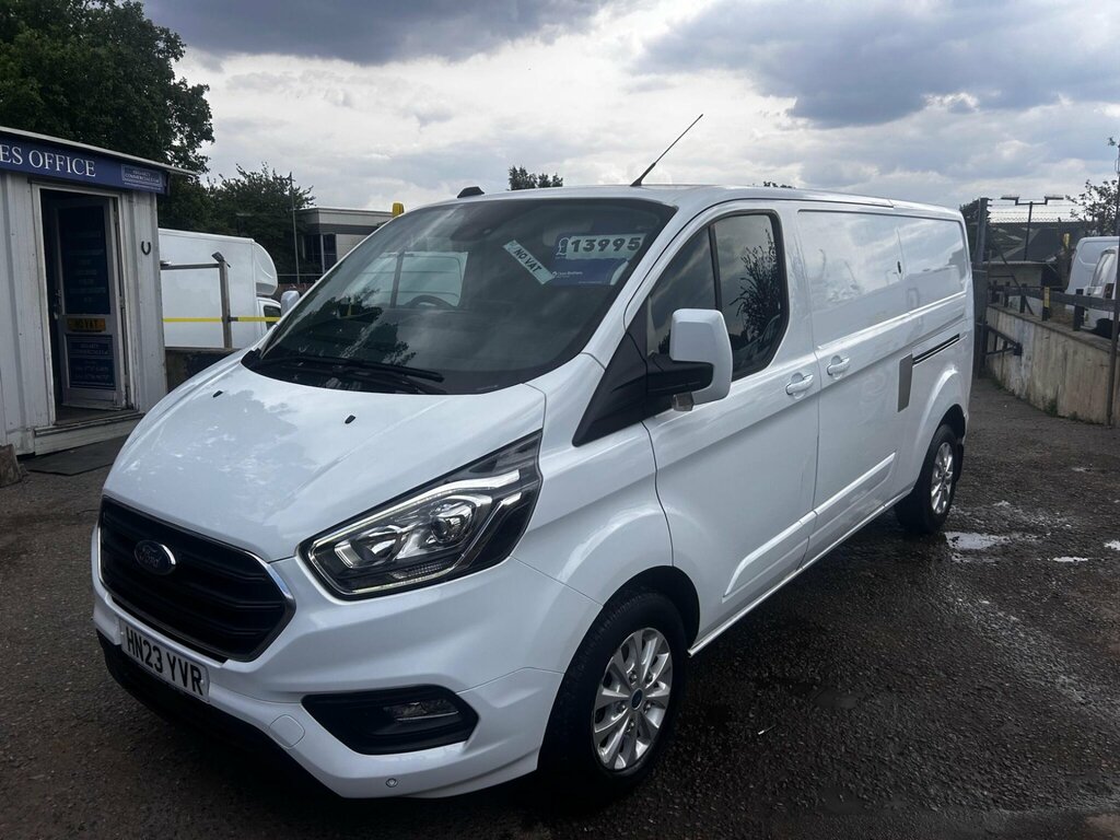 Ford Transit Custom 2.0 300 Ecoblue Limited L2 H1 Euro 6 Ss White #3