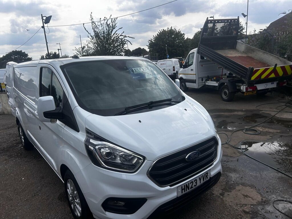 Ford Transit Custom 2.0 300 Ecoblue Limited L2 H1 Euro 6 Ss White #5