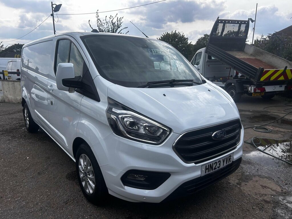 Ford Transit Custom 2.0 300 Ecoblue Limited L2 H1 Euro 6 Ss White #4