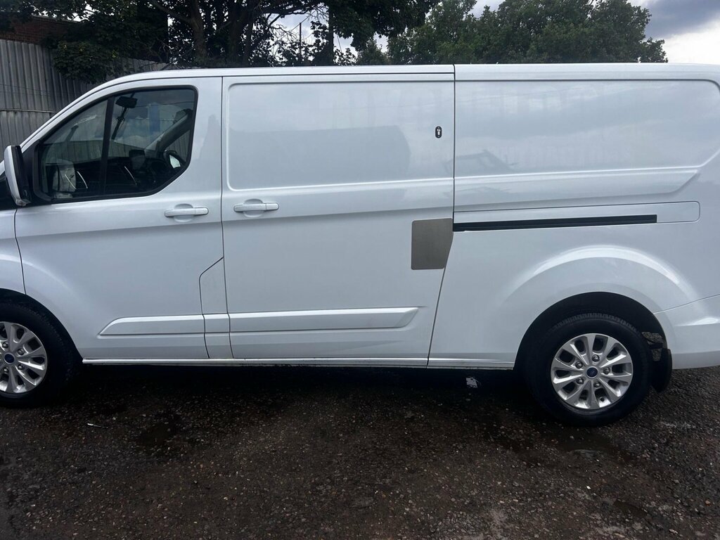 Ford Transit Custom 2.0 300 Ecoblue Limited L2 H1 Euro 6 Ss White #6
