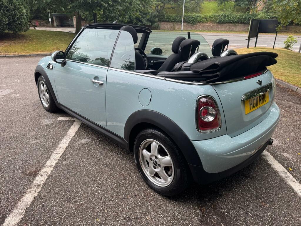 Mini Convertible One Blue #3