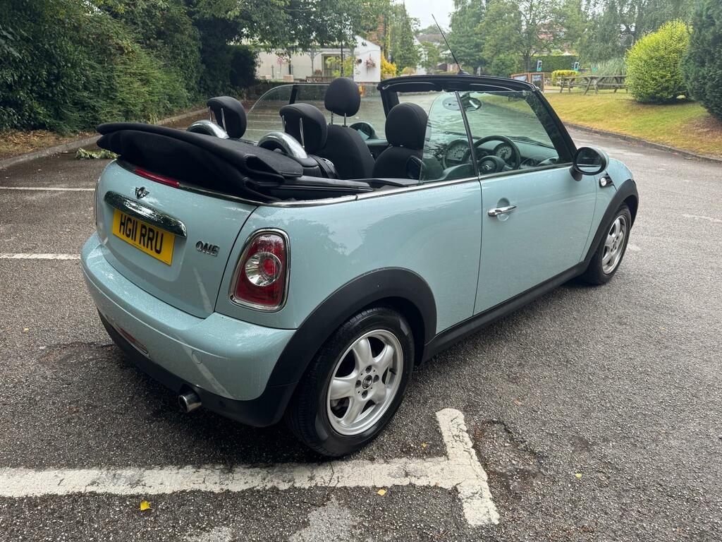 Mini Convertible One Blue #5